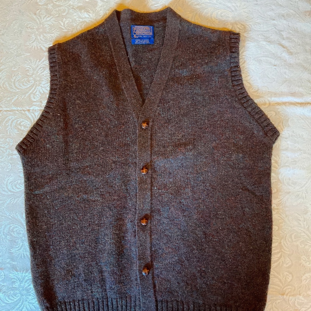 Pendleton sweater vest
